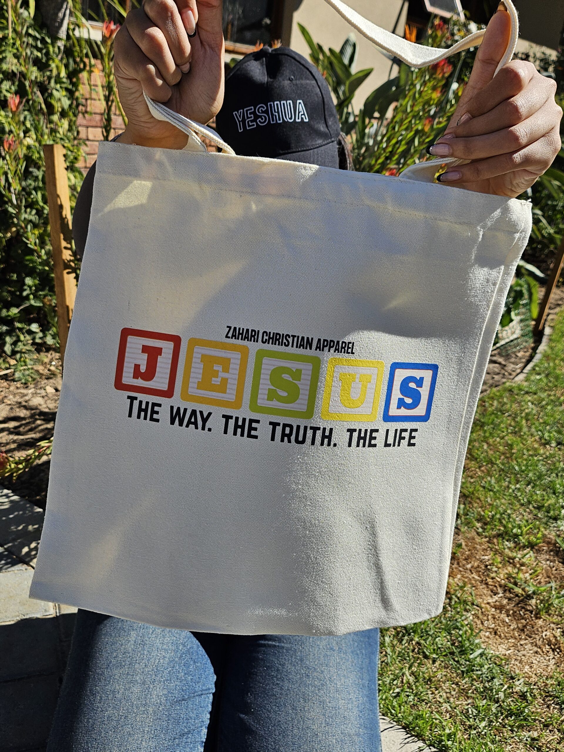 jesus is the way classic cotton tote bag jesus is the way classic cotton tote bag