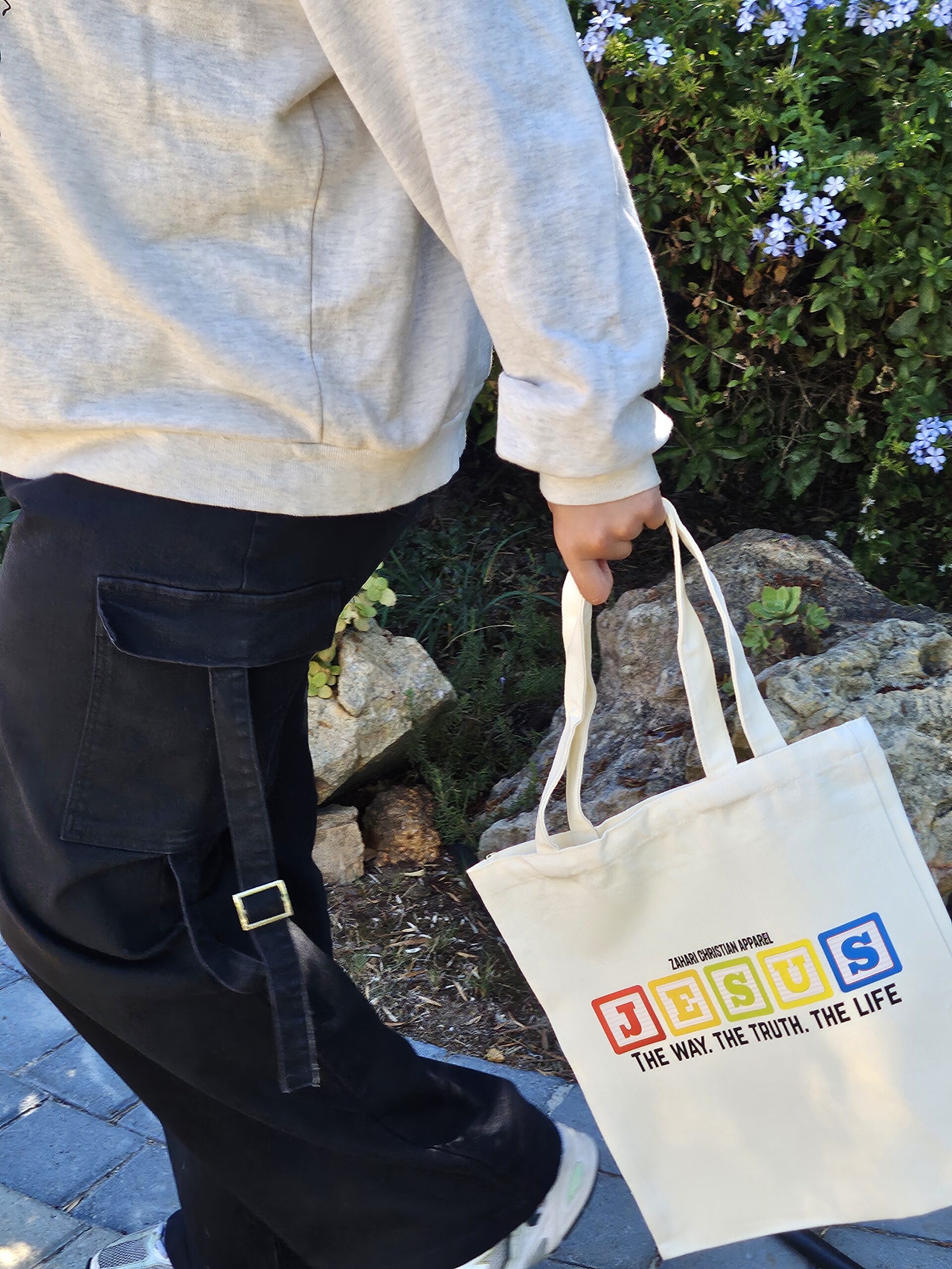 jesus is the way classic cotton tote bag jesus is the way classic cotton tote bag